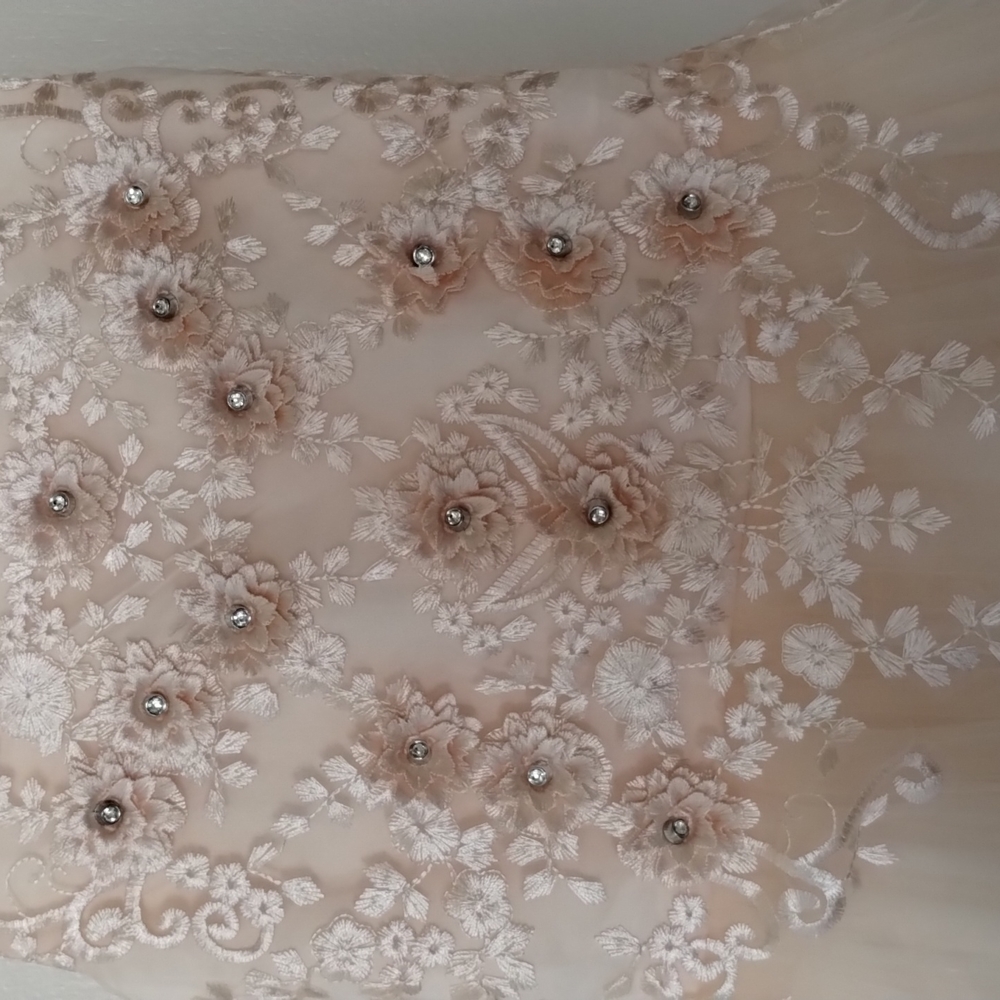 GIRLS SLEEVELESS FORMAL DRESS - Picture 7 of 8